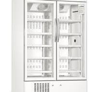 Refrigerador médico de doble puerta (puerta de vidrio) para ...