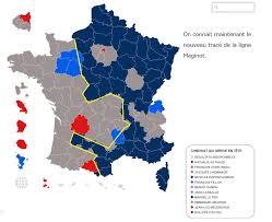 La ligne maginot était née ! Le Gouvernment Communique Le Nouveau Trace De La Ligne Maginot Qui Recule Vers L Ouest France