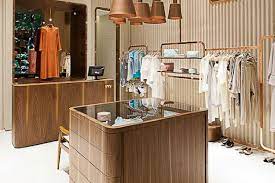Japanese architecture and joinery inspired knight associates design for this clothing shop in wellington, which is defined by a. Fashion Showroom Ladies Dress Shop Interior Design Boutique Store Design Retail Shop Interior De Retail Interior Design Interior Design Brand Shop Interiors