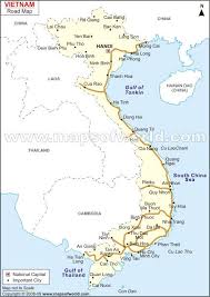 Discover the beauty hidden in the maps. Vietnam Road Map Map Vietnam Highway Map