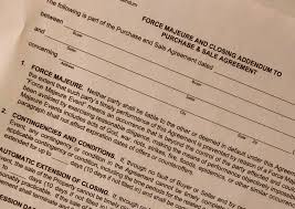 Does Force Majeure cover your Purchase and Sales Contract? | Jeff McCann  Real Estate & Land Use Consulting