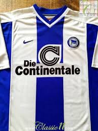 Hertha berlin football shirts, kits and gifts. Official Nike Hertha Berlin Home Football Shirt From The 1999 2000 Season Football Shirts Soccer Kits Football