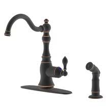 However, give good importance to the finish and budget. 2 Hole Oil Rubbed Bronze Kitchen Faucets You Ll Love In 2021 Wayfair