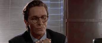 American psycho business card gif. American Psycho Paul Allen S Card Gif On Imgur