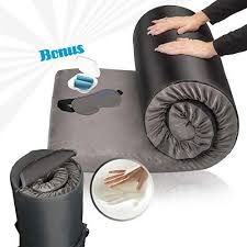 Zermatte Memory Foam Roll Up Mattress Floor Bed Camping Mattress Travel Bed Portable Guest Sleeping Mat Cot P Mattress On Floor Camping Mattress Sleeping Mat