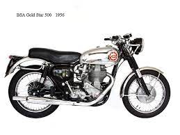 Bsa Gold Star 500 1956 Classic Motorcycles Retro Motorcycle Cafe Racer Motorcycle