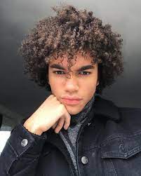 Dylan Hasselbaink Mixed Curly Hair Mens Hairstyles Curly Hair Men