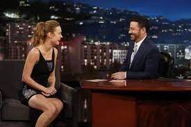 Maybe you would like to learn more about one of these? Brie Larson S David Koma Dress On Jimmy Kimmel Live Popsugar Fashion
