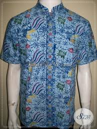 Kemeja batik pendek kombinasi prada rp 41.000 11. Hem Batik Koko Pria Kerah Shanghai Lengan Pendek Ld985ctk S Toko Batik Online 2021
