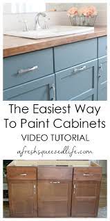 Paint Cabinets Without Sanding Painting Cabinets Rustic Style Decor Diy Home Decor Projects