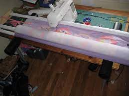 Maybe you would like to learn more about one of these? Diy Quilt Frame For My Sewing Machine Any Suggestions Quiltingboard Forums