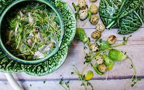 Summer Borscht With Duck Inspired By Olia Hercules S Mamushka Borscht Beetroot Soup Soup Kitchen