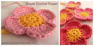 How to paint a flower? Simple Crochet Flower