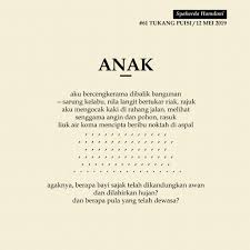 Check spelling or type a new query. Tukang Puisi Anak Oleh Syaheeda Hamdani Puisi Ke 61 Di Facebook