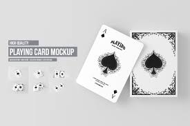 Playing Card Mockup Business Card Mock Up Postcard Mockup Business Card Logo
