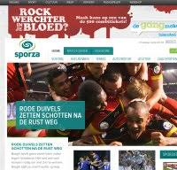 Sometimes, for special events, like the olympics, this brand name isn't used. Sporza Be Is Sporza Down Right Now