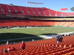 arrowhead stadium view from club level 204 vivid seats