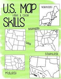 In many cases we could use a lot more colors if we wanted to, but a maximum of four colors is enough! Regions Of Us Coloring Sheet Worksheets Teaching Resources Tpt
