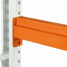 pallet rack step beams teardrop style