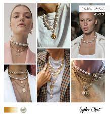 Pearl Choker Aw20 Jewelry Trend By Angelina Cleret Trending Accessories Jewelry Trends Jewelry Fashion Trends