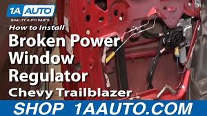 Just tee off the common hot lead 2 mil pink wire and run that over to the fuse block. How To Replace Window Regulator 02 09 Chevy Trailblazer Youtube