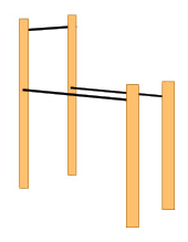You can get all these materials. How To Make An Outdoor Pull Up Bar And Parallel Bars Diy Fitness Equipment Fitstream