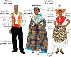 Epingle Sur Robes Traditionnelles Antilles
