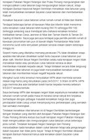 Cukai taksiran 1.1 cukai taksiran adalah cukai yang dikenakan kepada semua pegangan atau hartanah berkadar yang ada di kawasan pentadbiran majlis bandaraya seremban (mbs). Kerajaan Negeri Sembilan Naikkan Cukai Taksiran Sebenarnya My