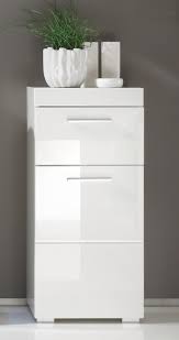 Bad kommode nach mass online konfigurieren badezimmer kommoden. Bad Stauraumschrank Amanda Von Trendteam Weiss