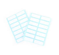 12sheets/pack 3.8cmx1.3cm Self Adhesive Sticky Blank Note ...