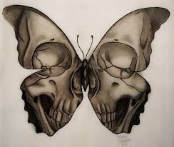 Medusa Illustration Skull Butterfly Tattoo Design Marie Caldwell Medusa Illustration Skull Butterfly Tattoo Butterfly Tattoo Designs Butterfly Tattoo