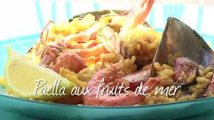 Paella Aux Fruits De Mer Youtube