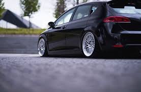 hellaflush black seat leon on silver machined jr wheels carid com gallery seat leon military discounts leon