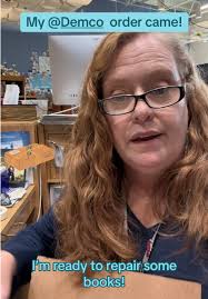 I’m ready to repair some books next week, now that I have my @Demco order!  #rmsmediacenter #rossvillemiddleschool #rmsbulldogs #realdocstinson  #middleschoollibrarian #librarytiktok #librariansoftiktok ...