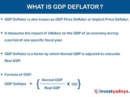 Gross domestic product (gdp) is one of the core measurements in determining the economic health of a country. What Is Gdp Deflator Yadnya Investment Academy