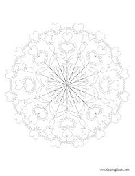 The basic form of most mandalas is a circle in which are depicted symbolic gates of the cosmos. Mandala Monday Mandala To Color From Coloringcastle Com