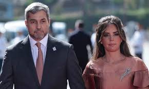 What links Nadia Ferreira to the First Lady of Paraguay?