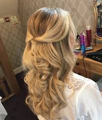 Half up half downhalf up half down hairstyles will never go out of. 15 Half Up Half Down Bridal Hair Styles Rachel Sokhal Bridal Accessories