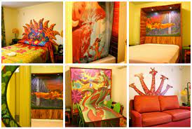 Disney Family Suites Compared Art Of Animation Vs All Star Music Views of the courtyard, pool or parking area.