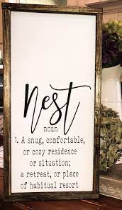 Farmhouse Decor Farmhouse Wall Decor Home Decor Etsy Wood Frame Sign Wall Art Living Room Frame Wall Decor