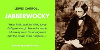 Save it to your bookmarks if you like it. Quirky Travel Poem Jabberwocky By Lewis Carroll The Quirky Traveller Blog