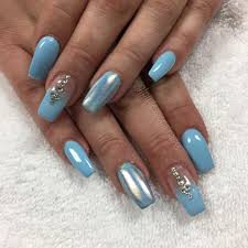 A mani like this would be great. 55 Beautiful Summer Coffin Nails Easy To Copy