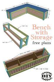 Bench With Storage Outdoor Storage Bench Diy Storage Bench Corner Bench With Storage