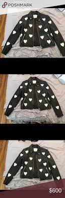 Maje Heart Leather Jacket Leather Jacket Clothes Design Fashion