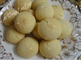 Gâteau sec naturel au sucre ghribia : Recettes De Ghribia 6