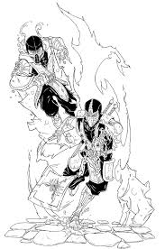 Download and print free scorpion in mortal kombat coloring pages. Sub Zero Coloring Pages Download And Print For Free