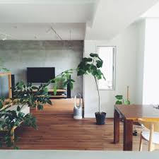 部屋全体 シンプルライフ 壁掛けテレビ リノベーション 観葉植物 などのインテリア実例 2016 07 31 21 30 02 roomclip ルームクリップ インテリア 家具 家のインテリア 無印良品の家