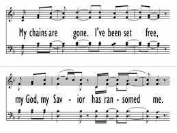 My chains are gone, i've been set free my god, my savior has ransomed me and like a flood his mercy reigns unending love, amazing grace find best hymns here are top and favorite bible verses, scripture readings for call to worship relevant to the song amazing grace (my chains are gone). Amazing Grace My Chains Are Gone 4 Part Digital Songs Hymns