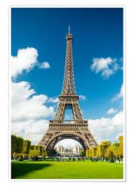 Toutes les informations pratiques pour venir à la tour eiffel, acheter un billet (tarifs : Euregiophoto La Tour Eiffel Poster Online Bestellen Posterlounge De