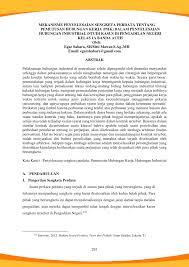 Yang tidak kalah penting dan menjadi tinjauan utama dari surat lamaran adalah berkas yang anda lampirkan pada surat lamaran kerja tersebut. Pdf Mekanisme Penyelesaian Sengketa Perdata Tentang Pemutusan Hubungan Kerja Phk Dalam Penyelesaian Hubungan Industrial Studi Kasus Di Pengadilan Negeri Kelas 1a Banda Aceh